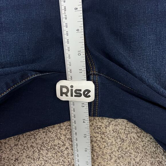 Talbots Womens 18W Modern Classic Preppy Slimming Stretch Jeggings Ankle Jeans - Picture 9 of 10